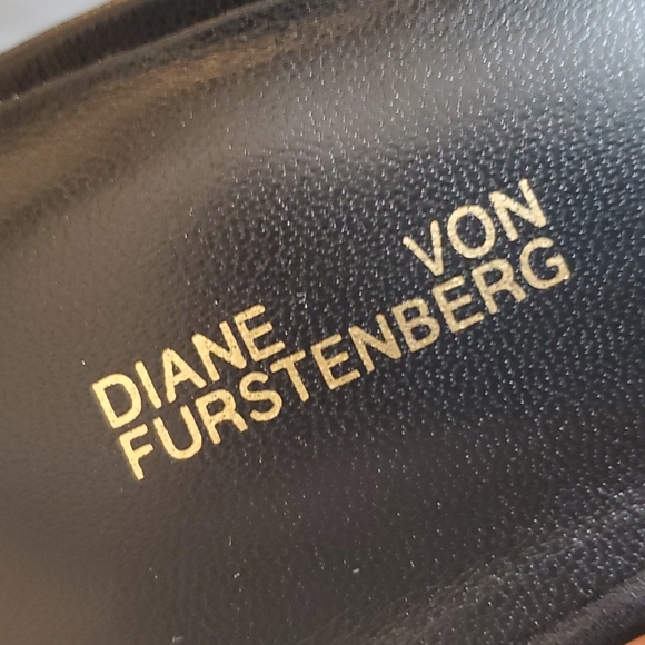 Diane Von Furstenberg Slingback Heels Sz 6 - Picture 5 of 10